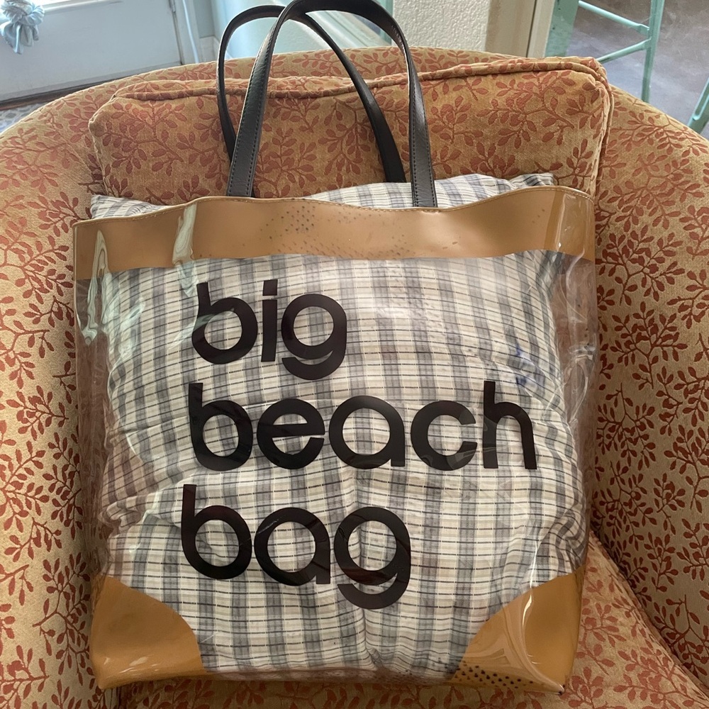 Bloomingdale's Clear Big Beach Bag
